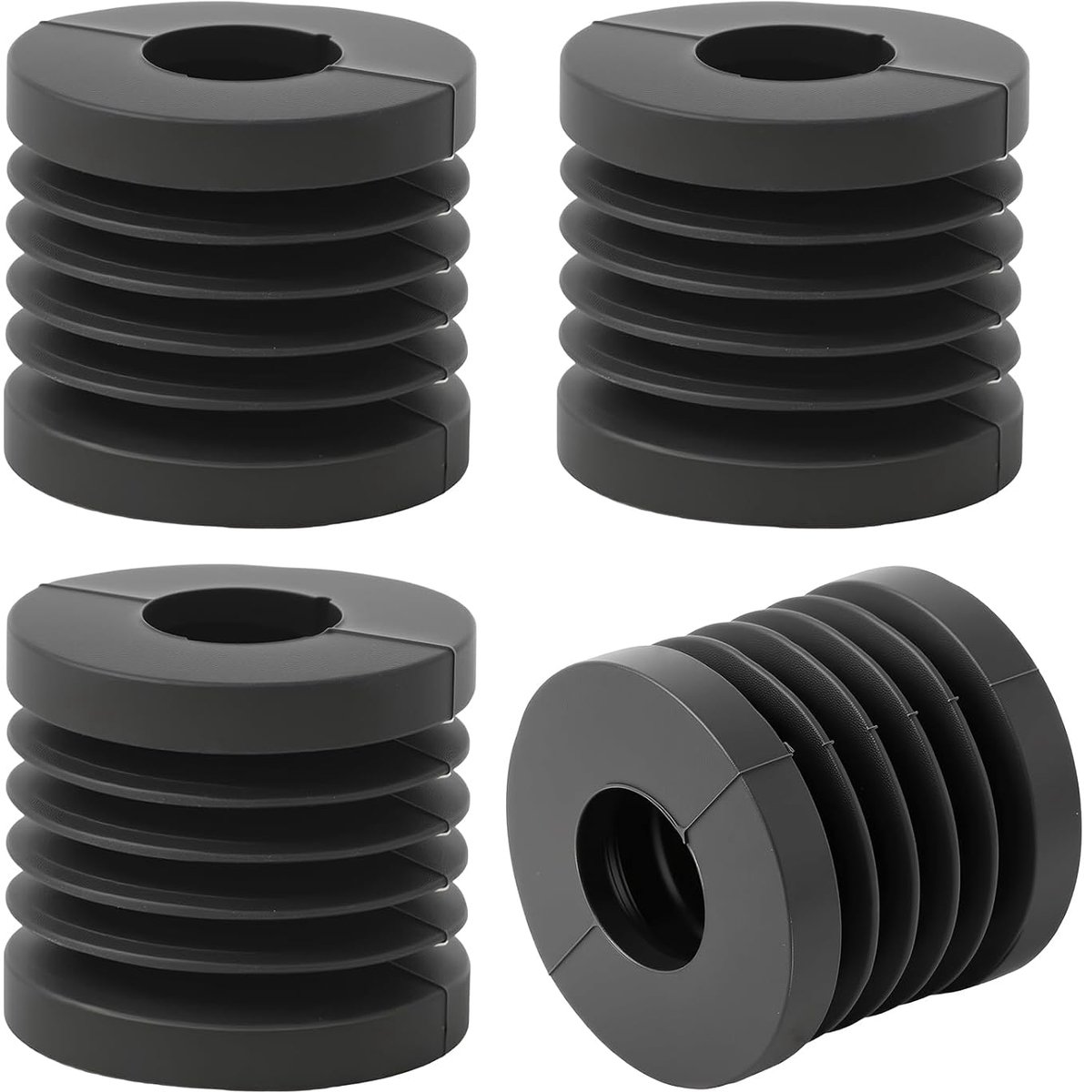Rubber voeten set van 4 - schokabsorberend - anti-vibratie - verhoogt stabiliteit voor 3D printers - ShopVlot