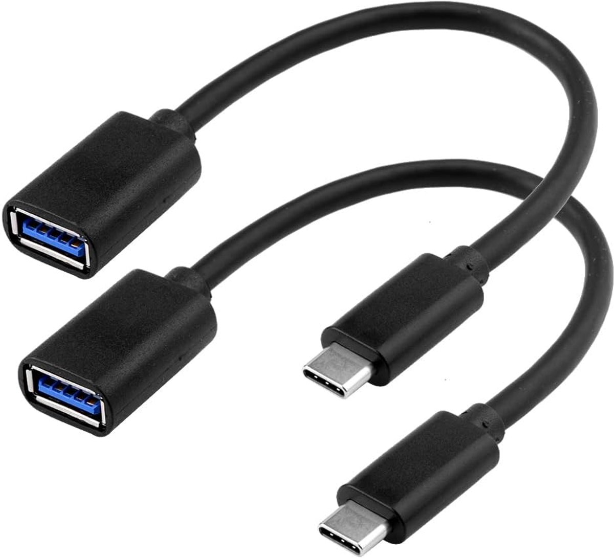 USB C to USB Adapter Type C OTG Cable USB C Male to USB 3.0 A Female Cable Connector Compatible with Type C Devices - ShopVlot