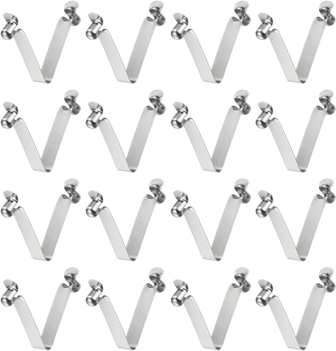 Solidchoice - 16 Stuks Springklemmen voor Kajak en Tent