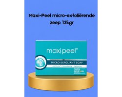 Maxi Peel Micro Exfoliating Soap – 125 g – Verhelderende & Exfoliërende Zeep – Verwijdert Dode Huidcellen, Helpt Donkere Vlekken te verminderen & Egaliseert de Huidtint – Voor een Gladde, Stralende & Gezonde Huid