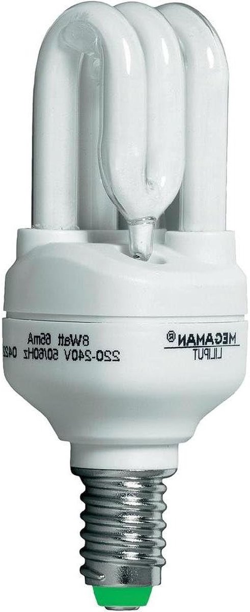 Spaarlamp - ESL Lamp - Algemene Verlichting - Energiezuinig - E14 - Coolwhite