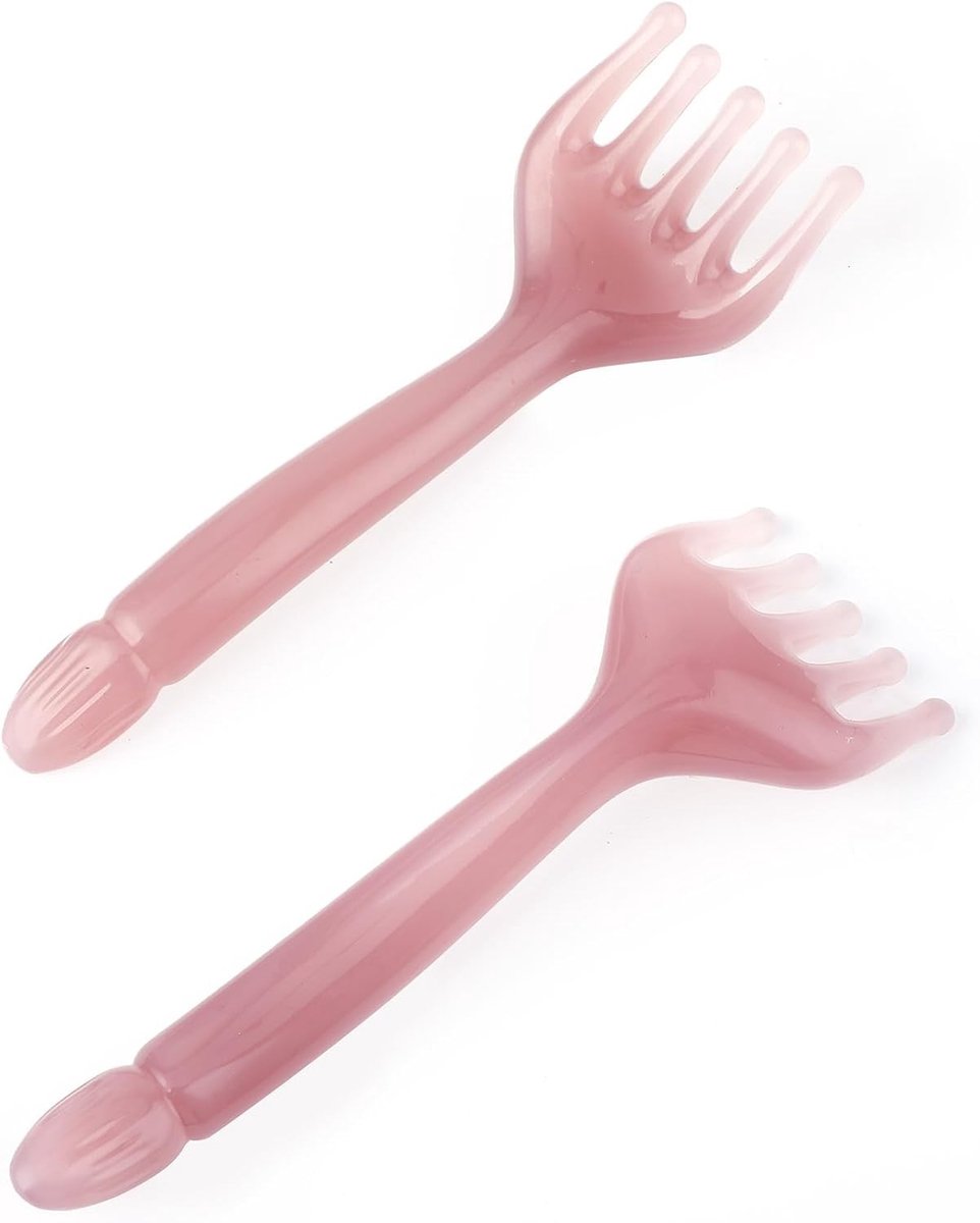 Handheld Hoofdmassager met Vijf Klauwen - Draagbare Massage Tool voor Ontspanning van Hoofd en Nek, Perfect als Cadeau voor Vaderdag en Moederdag, Verlicht Stress en Stimuleert Lymfedrainage