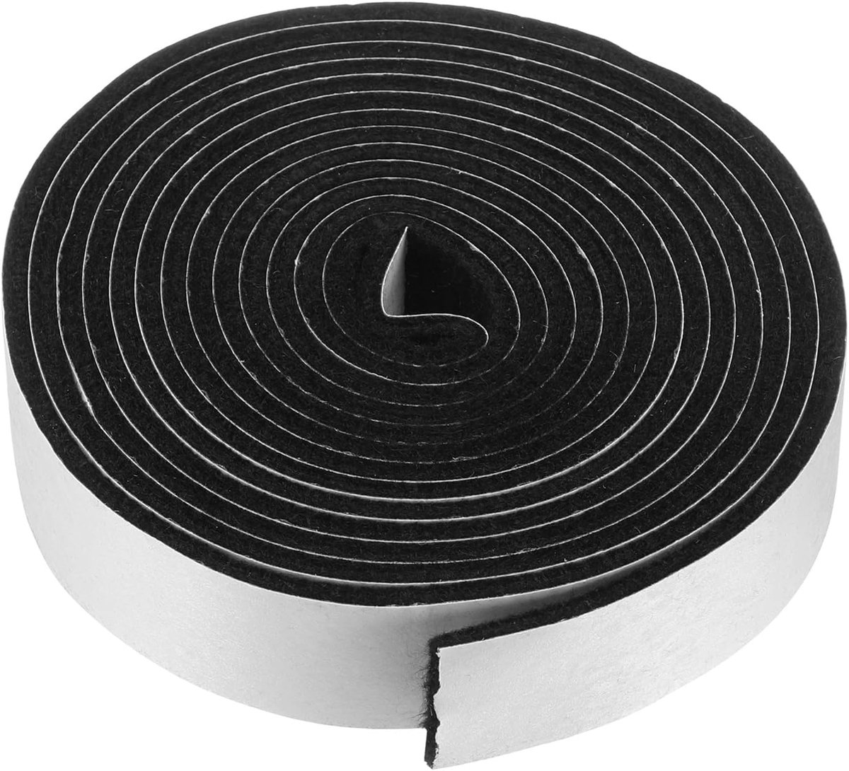 Afdichtingen voor rokers 10FT 1 inch x 1/8 inch hoge temperatuur grill afdichtingstape vervanging hoge temperatuur BBQ verzegeling rookband zelfklevend vilt