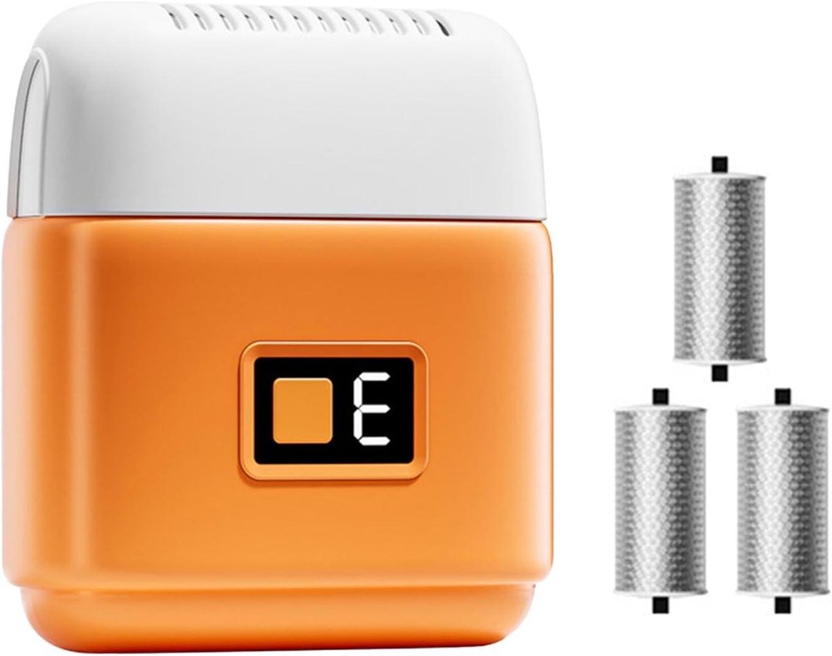 Elektrische Eeltverwijderaar - Voetvijl Voetverzorging - Voeten Verzorgen - USB Oplaadbaar - 800 mAh - Wit