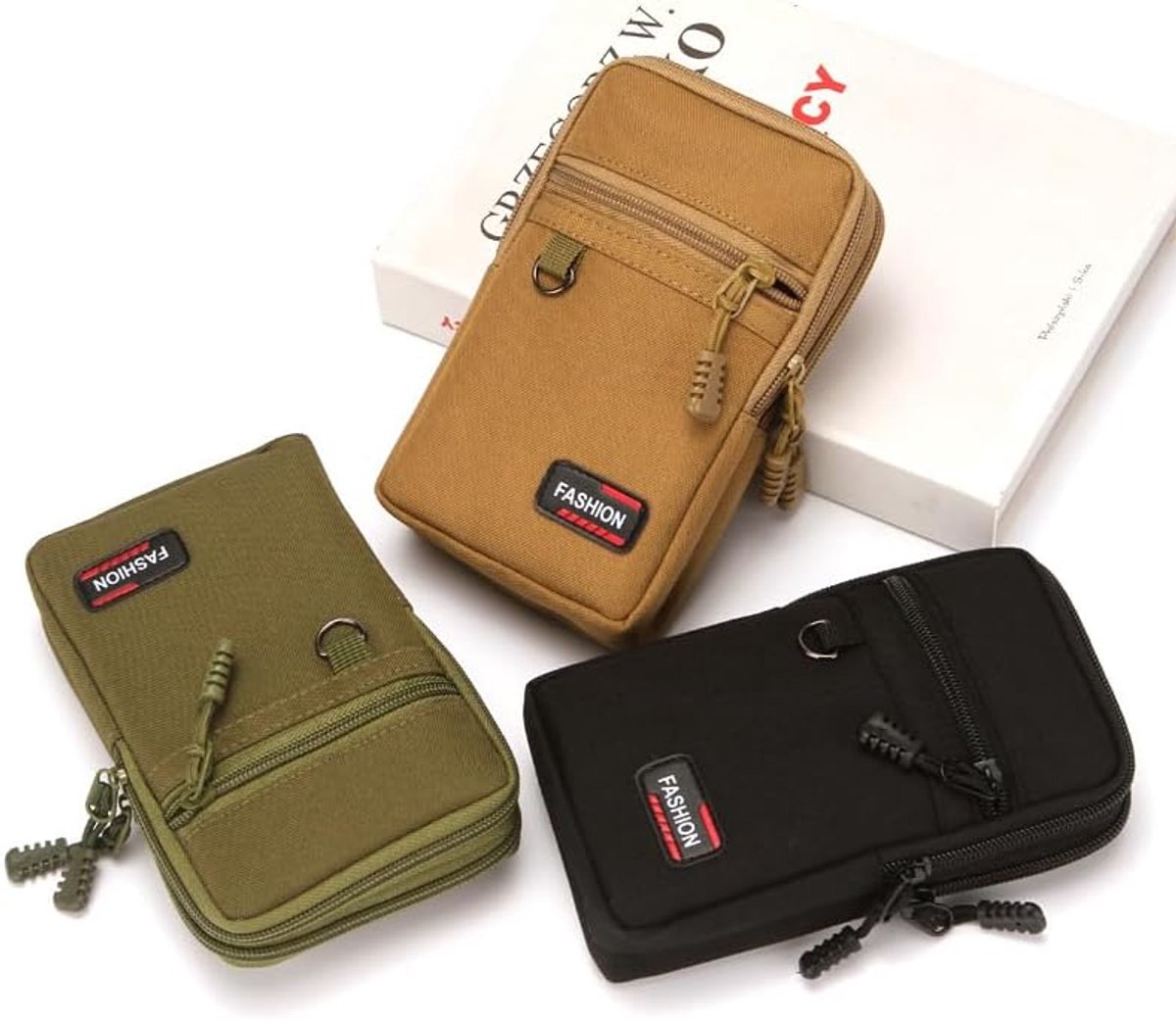 Mobiele telefoon heuptas - Waterdichte nylon heuptas - Smartphonehouder - Veilig en comfortabel reizen - ShopVlot