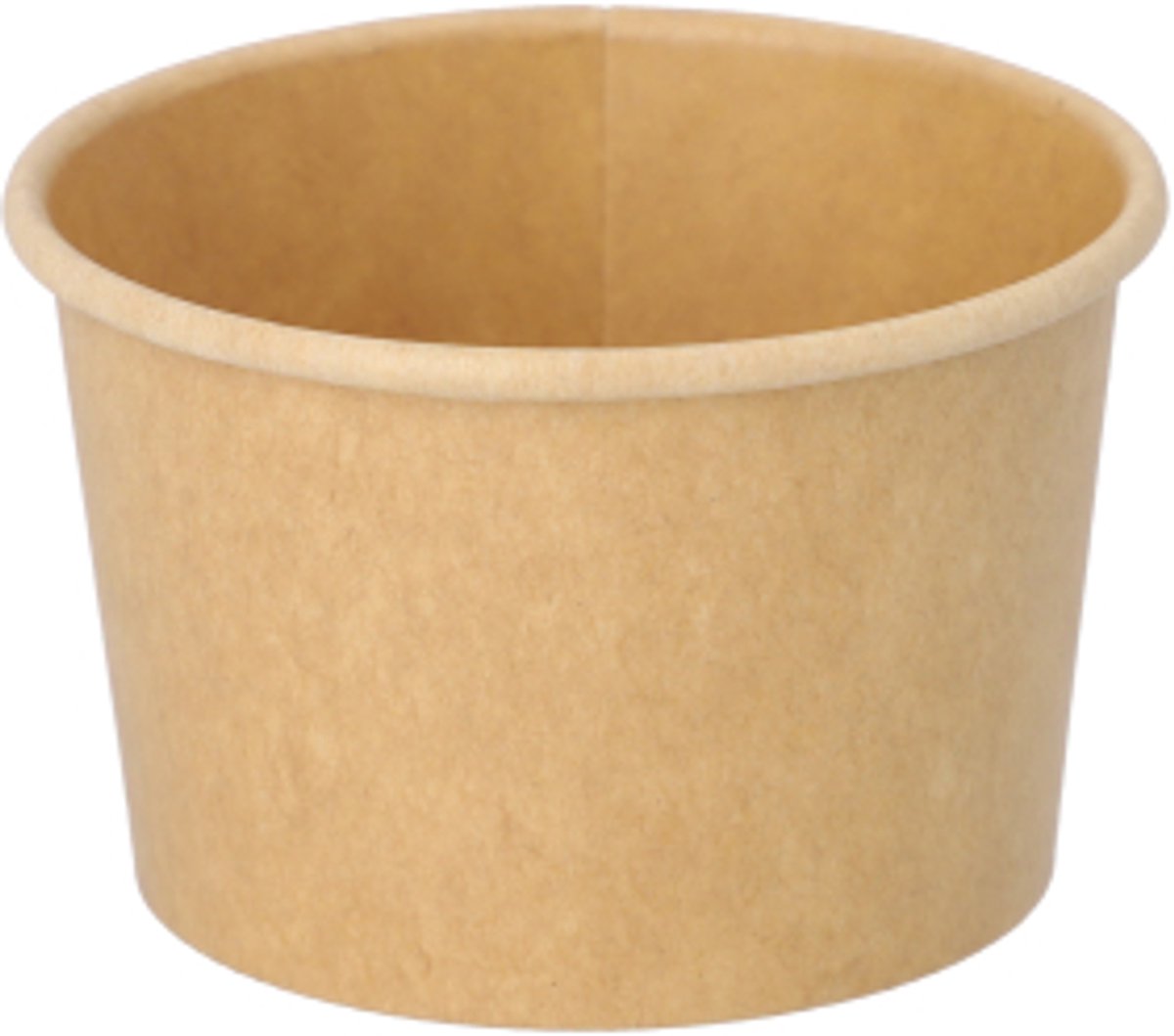 50 IJsbekers, karton 125 ml Ø 7,5 cm · 4,8 cm bruin