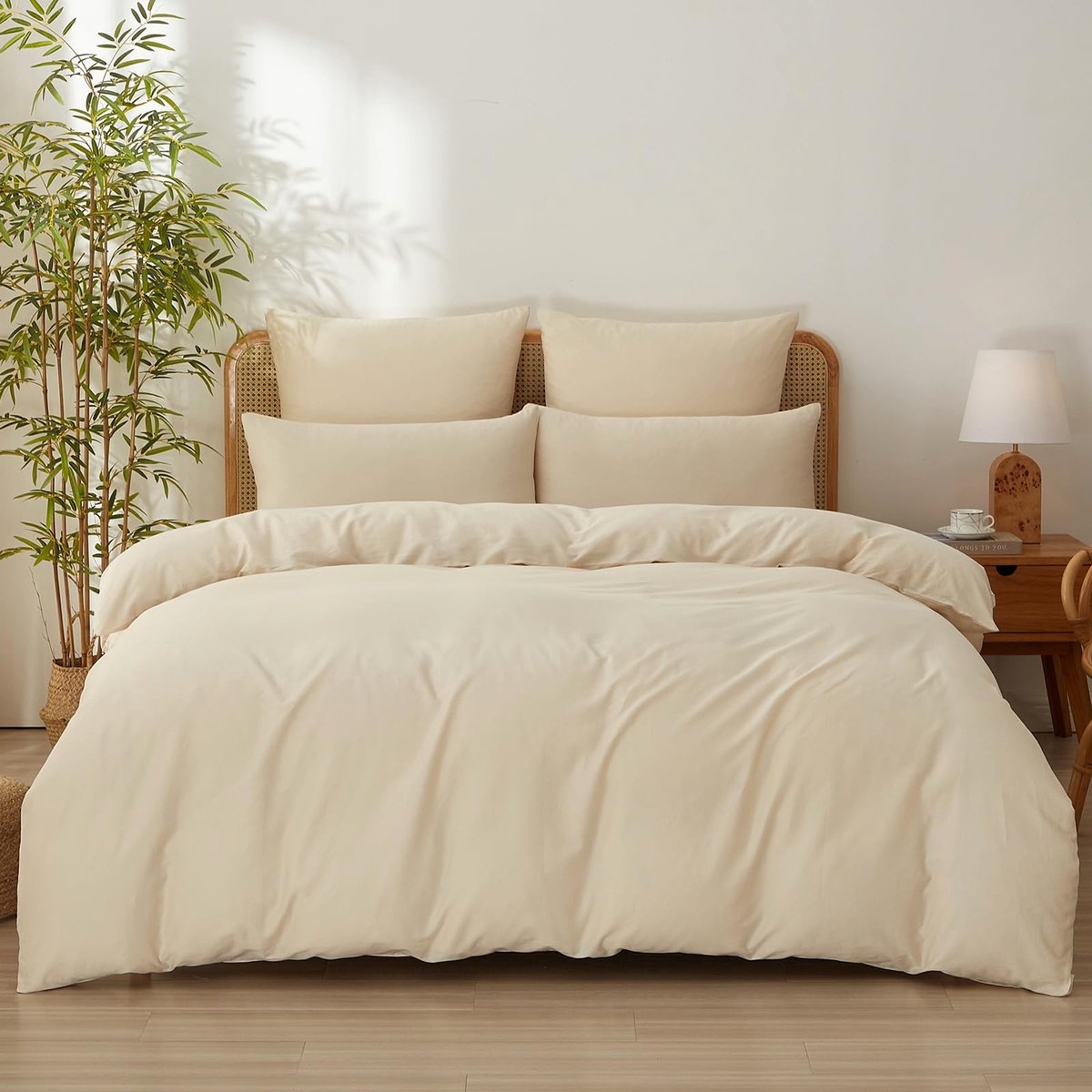 Omgoods - Luxe Satijnen Beddengoedset 155 x 220 cm - 3-delig Katoen met Ritssluiting