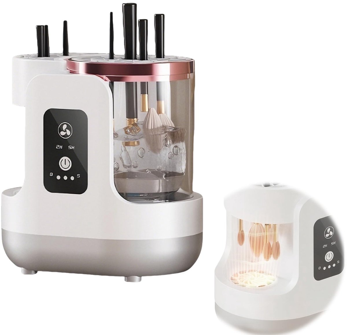 Omgoods - 3-in-1 Elektrische Borstel Cleaner voor Makeup