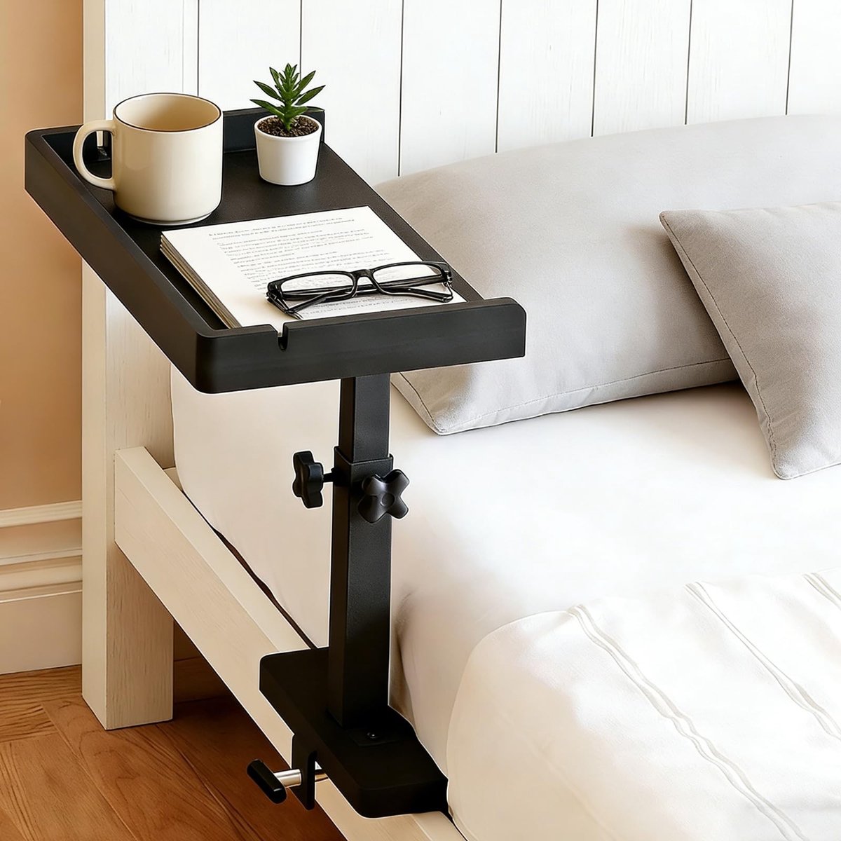Omgoods - Hangende Bedtafel, Hoogte Verstelbaar