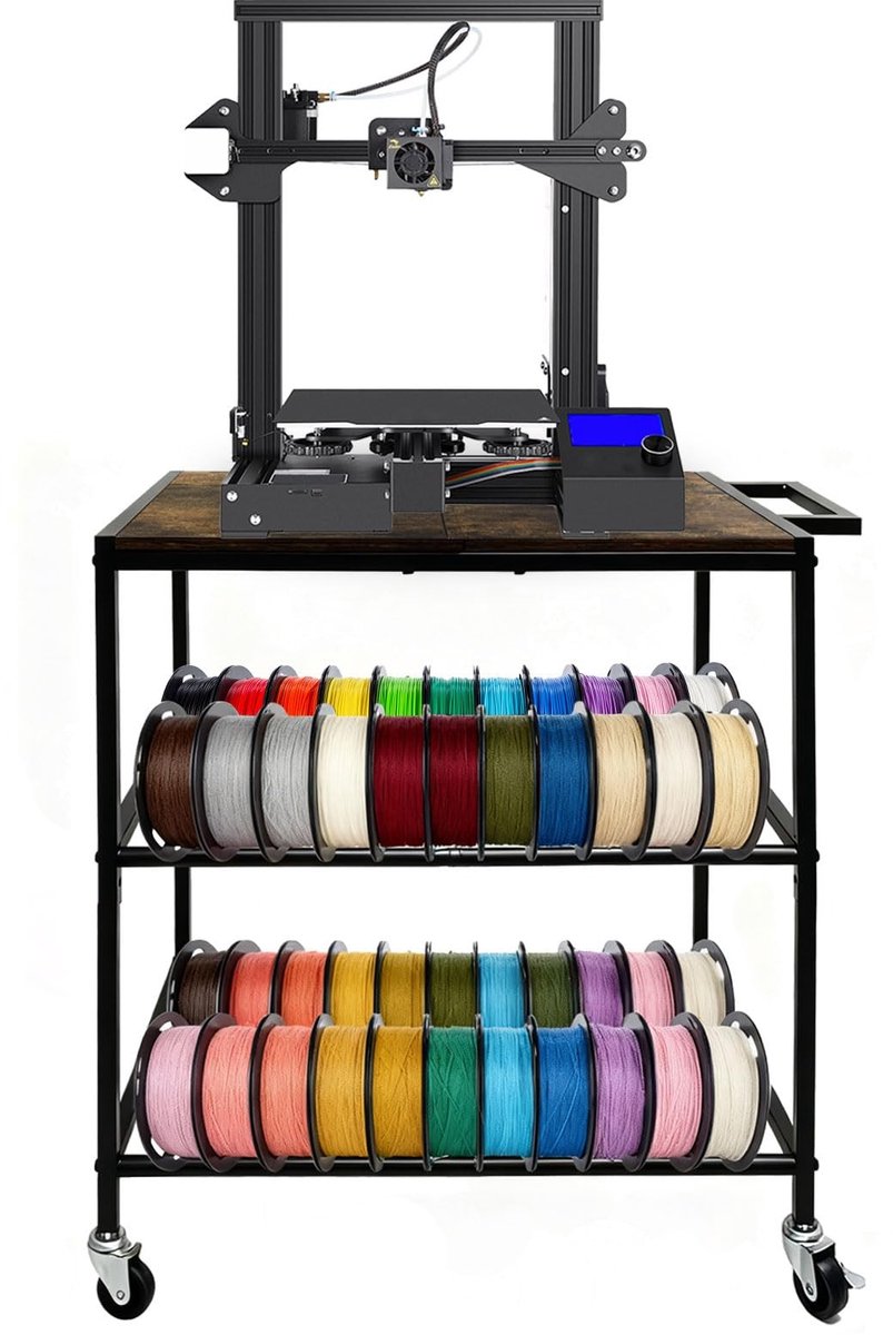 Omgoods - Mobiele Opbergrek voor 3D Printer Filament