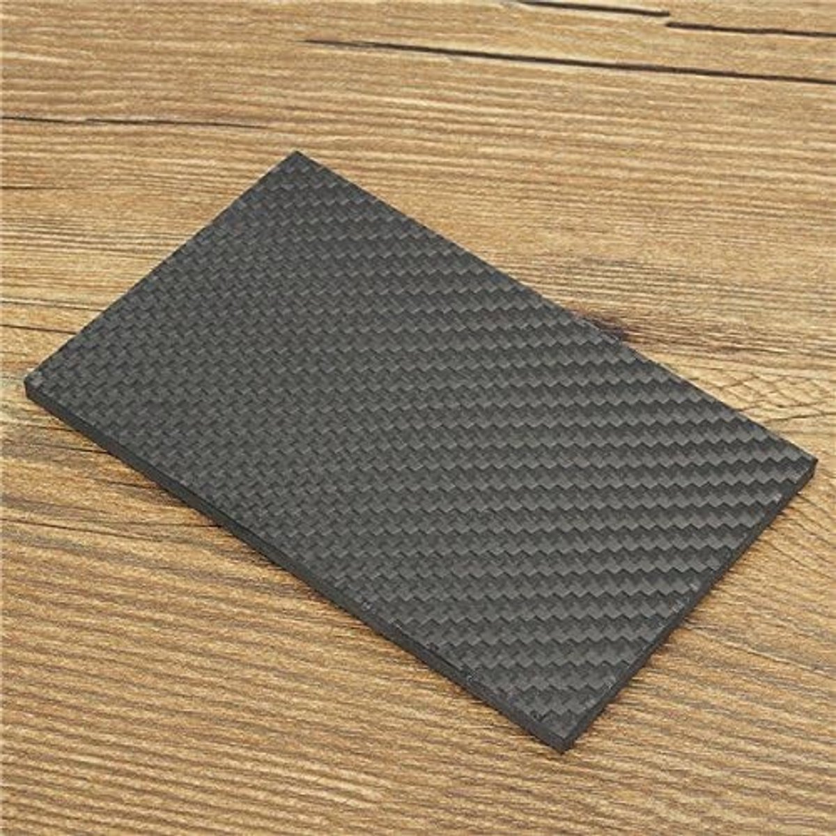 3K Weave Carbon Fiber Plaat 129x80x5mm voor Lichtgewicht Constructies en Verbeterde Sterkte