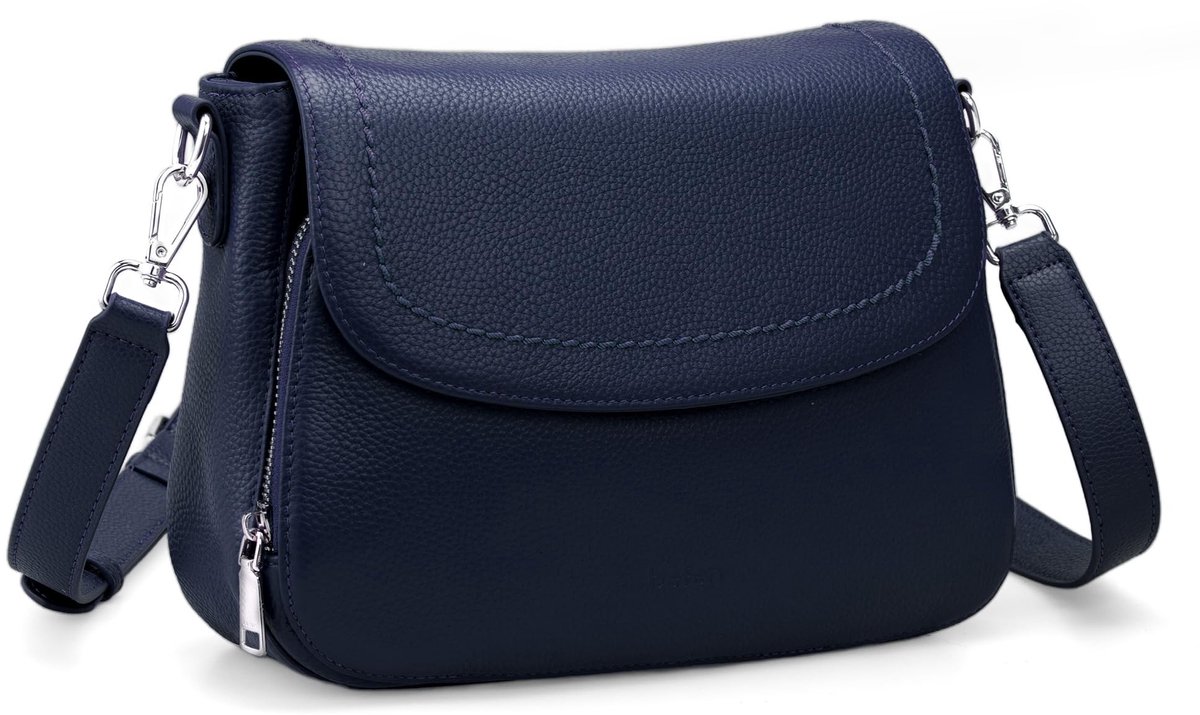 Omgoods - Leren Crossbody Tas voor Dames met RFID Bescherming