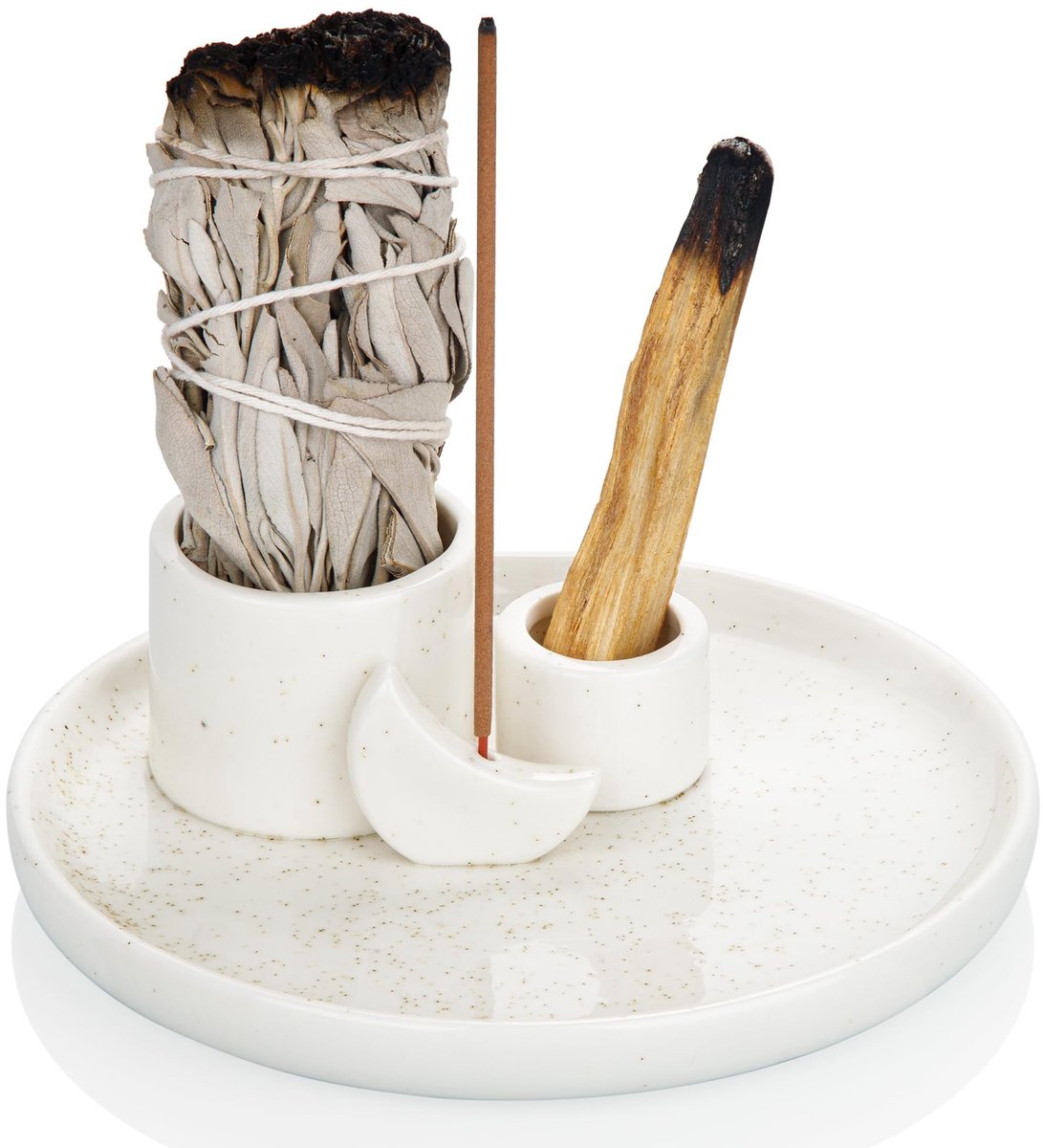 Omgoods - 4-in-1 Incense Burner en Candle Holder voor Meditatie