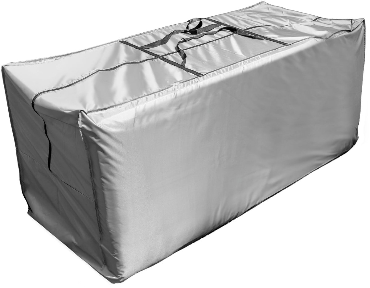 Omgoods- Opbergzak Waterdicht - Tuinkussen Opslag - UV-bescherming - Extra Groot 120x60x80 cm - Beschermhoes - Ideale Bescherming - Kussenopbergzak