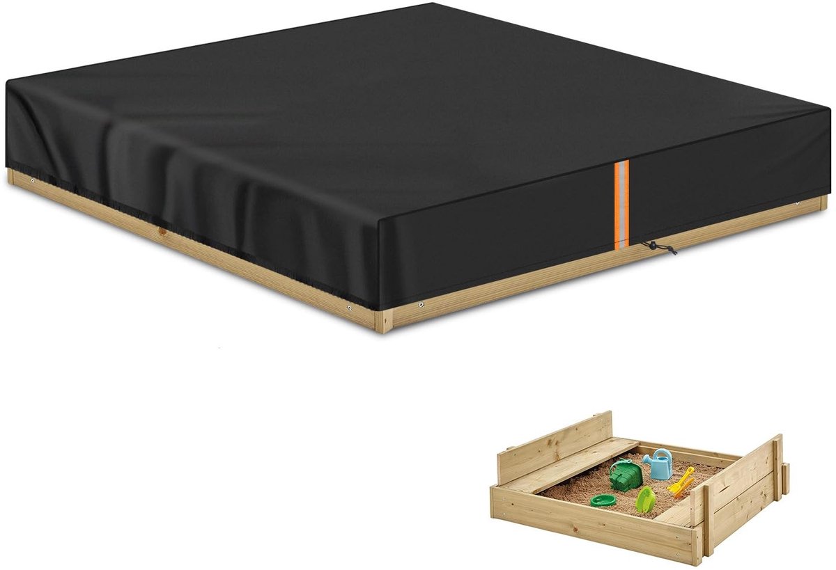 Omgoods - Waterdichte Beschermhoes voor Sandpit en Tuinmeubelen 185 x 185 x 20 cm