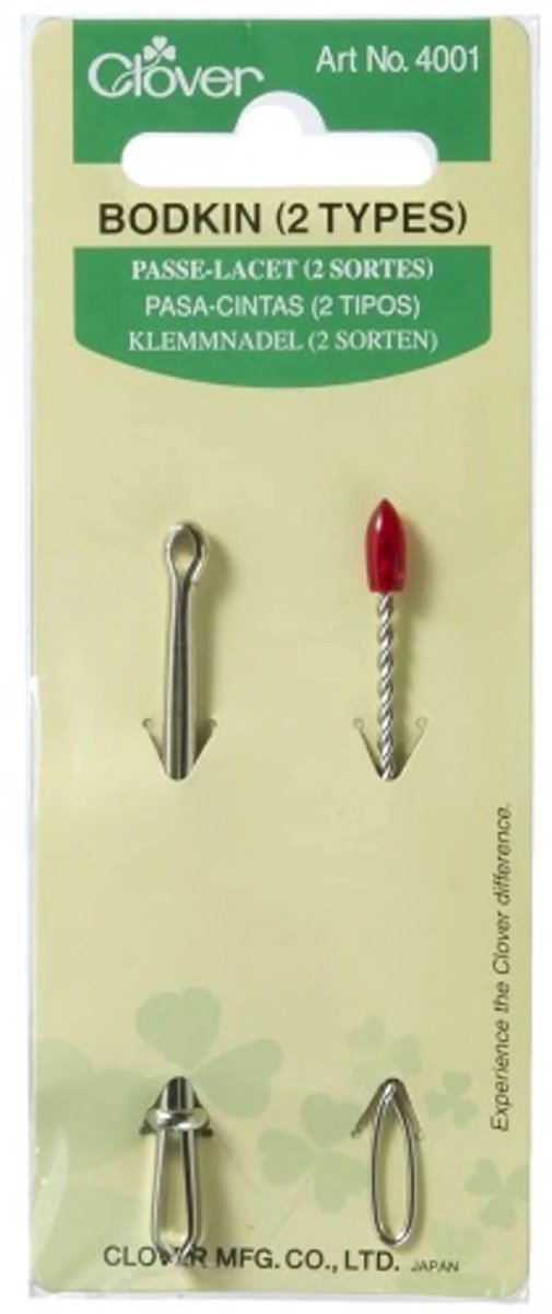 Clover - Bodkin - 2 Styles - 4001