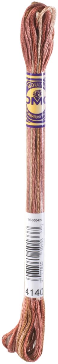 6 x DMC 4140 Mouliné Color Variations borduurgaren