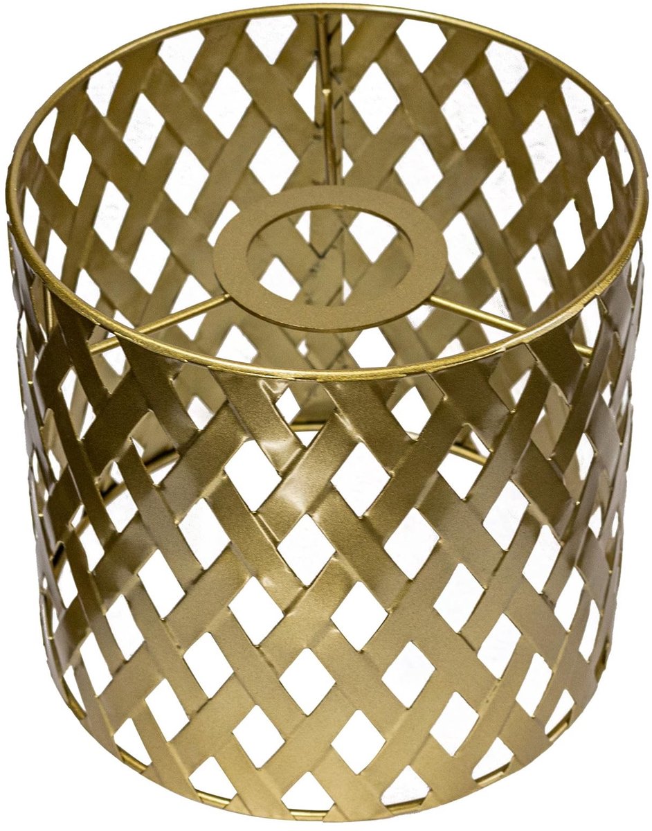 Omgoods - Gouden Lampenkap met Modern Ontwerp voor Decoratieve Verlichting