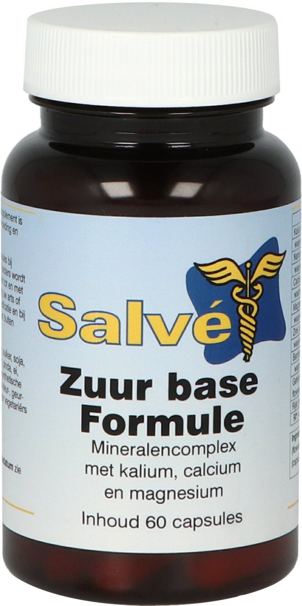 Salvé - Zuur base Formule - 60 capsules
