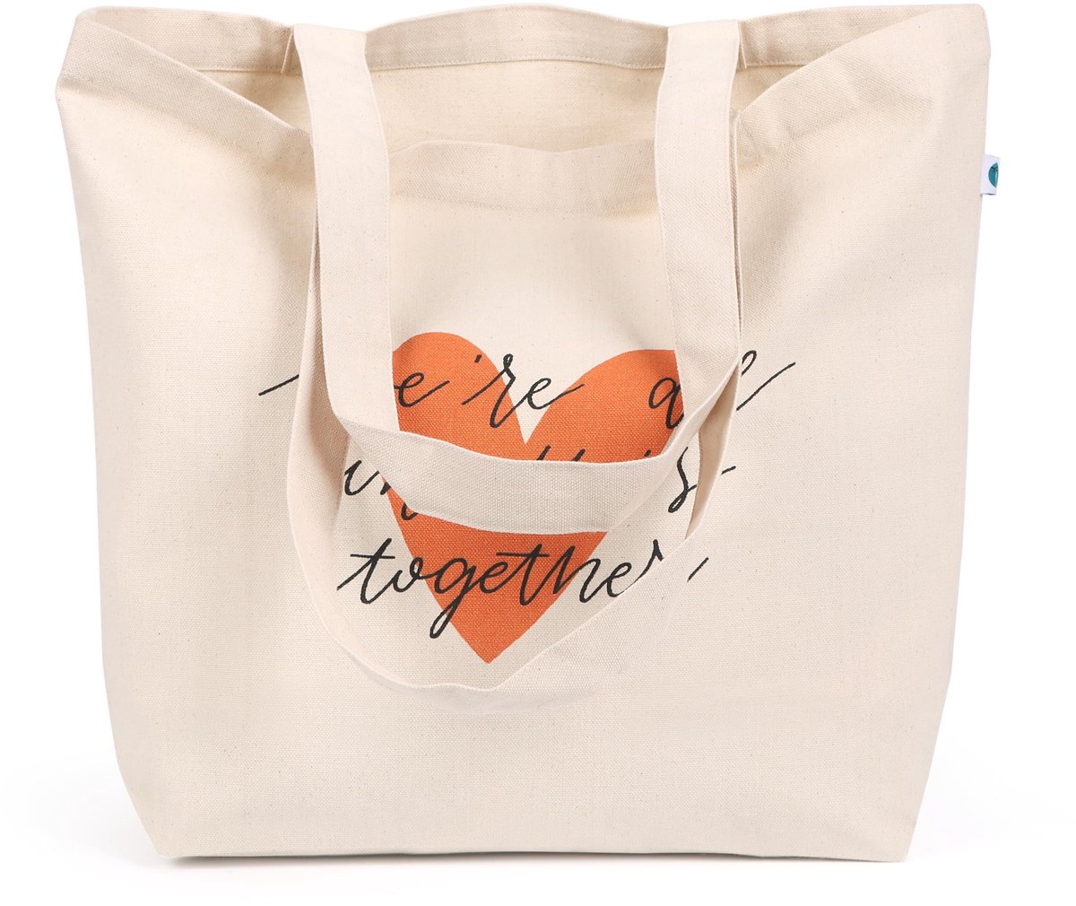 Omgoods - Lichtgewicht Katoenen Tote Bag met Hoge Capaciteit