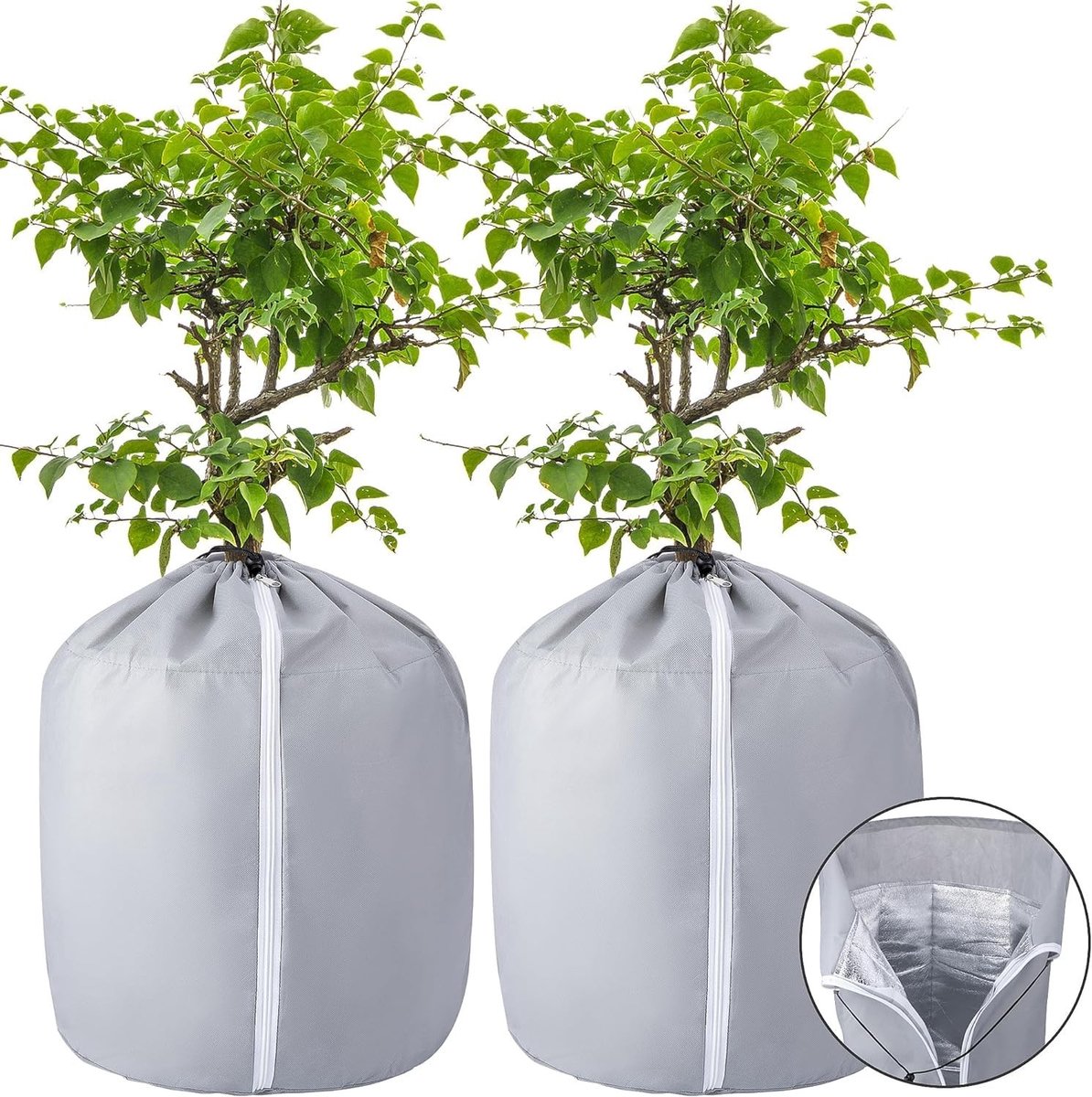 Omgoods - Thermo-Potbescherming, Set van 2 voor Vorstbescherming