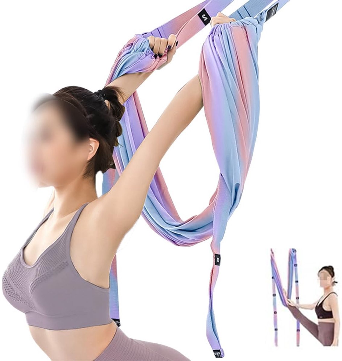 Omgoods - Yoga Fitness Stretch Band voor Flexibiliteit en Revalidatie