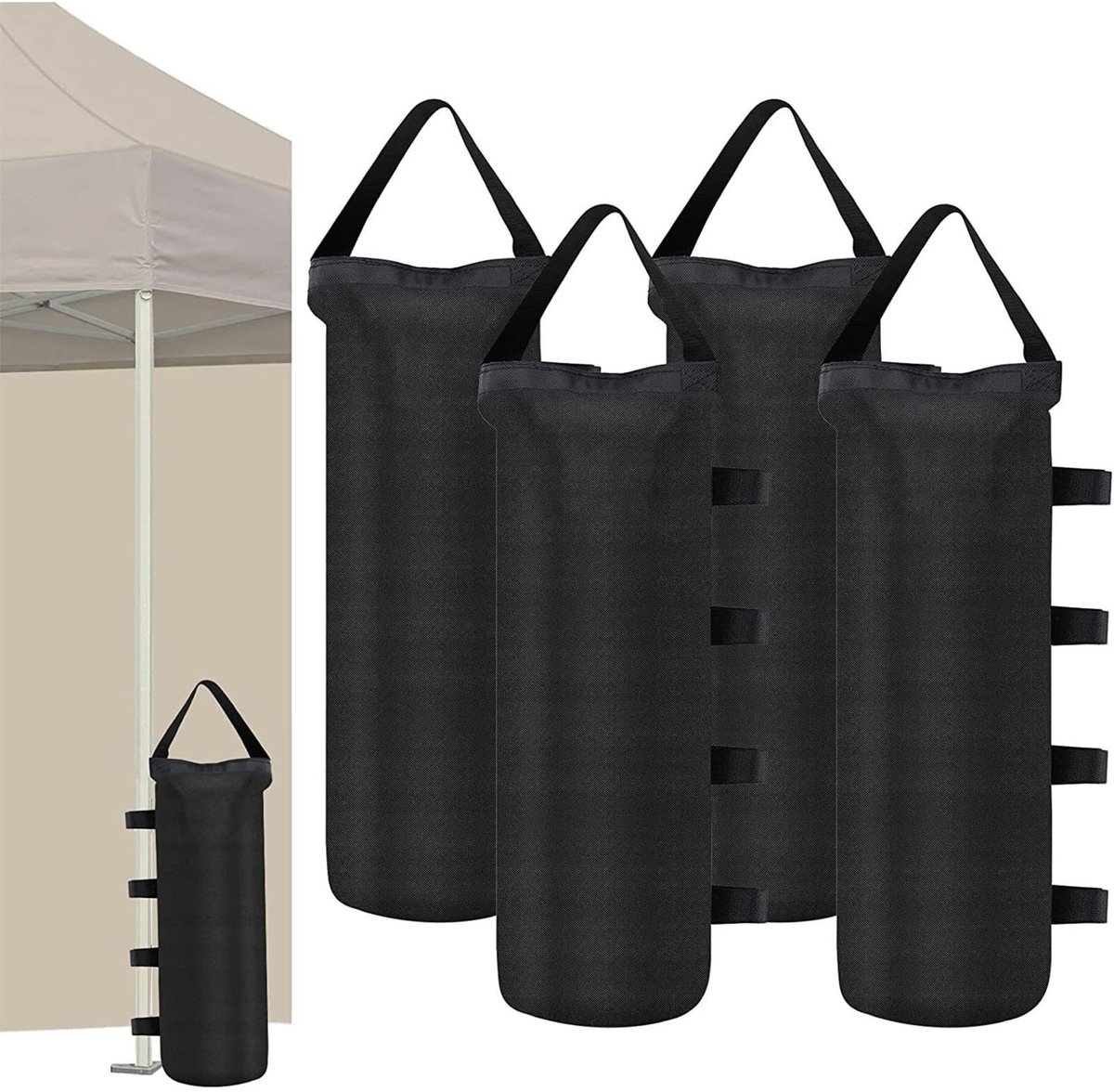 Omgoods - Set van 4 Zandzakken voor Tenten en Paviljoens