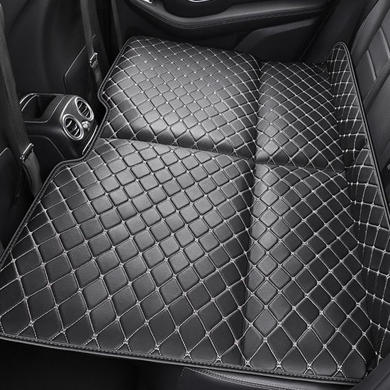 Autobed - Reis slaapmat - Comfortabel reizen - Opvouwbaar ontwerp - 133 x 78 cm - Zwart — afbeelding 5
