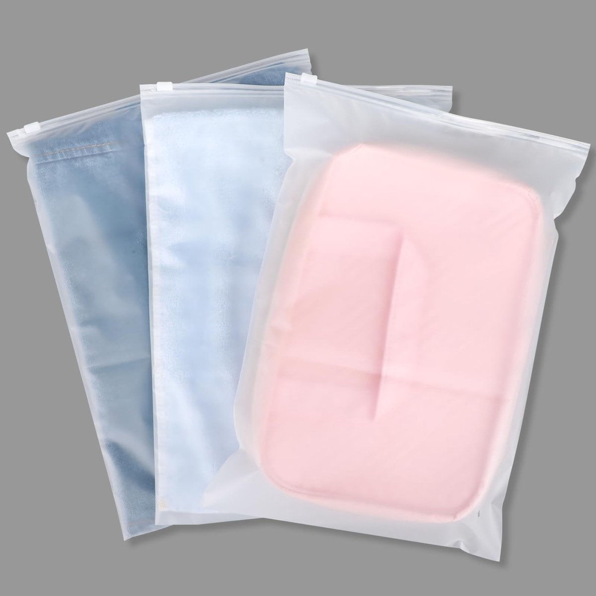 Omgoods - 100 Stuks Reusable Zipper Bags voor Kleding