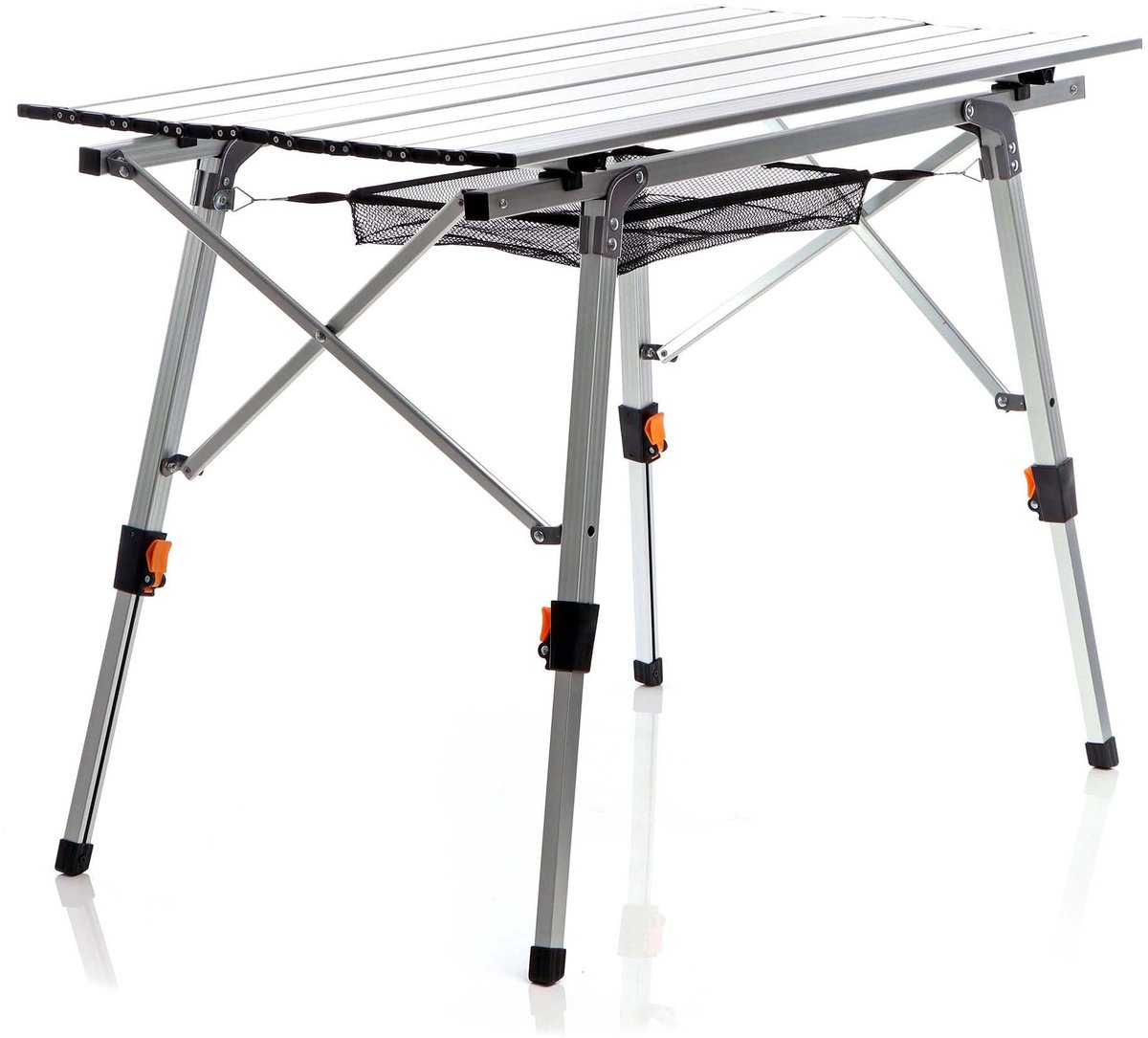Omgoods - Vouwbare Campingtafel - Aluminium 90x53 cm, Max. 30 kg