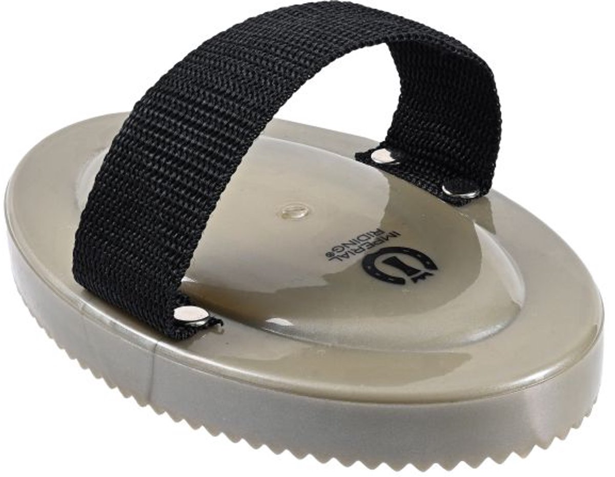 Imperial Riding - Curry Comb IRH - Light Olive Metallic