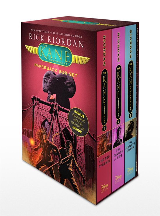 The Kane Chronicles, Paperback Box Set (with Graphic Novel Sampler)
