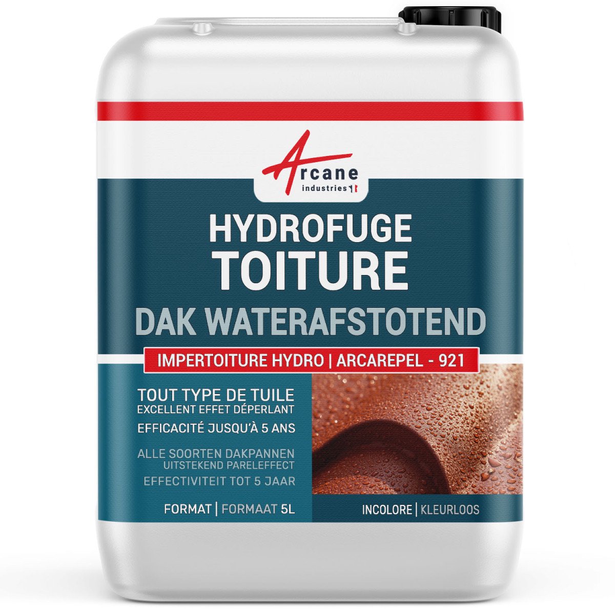 Kleurloze waterdichting voor poreuze daken - ARCAREPEL - 921