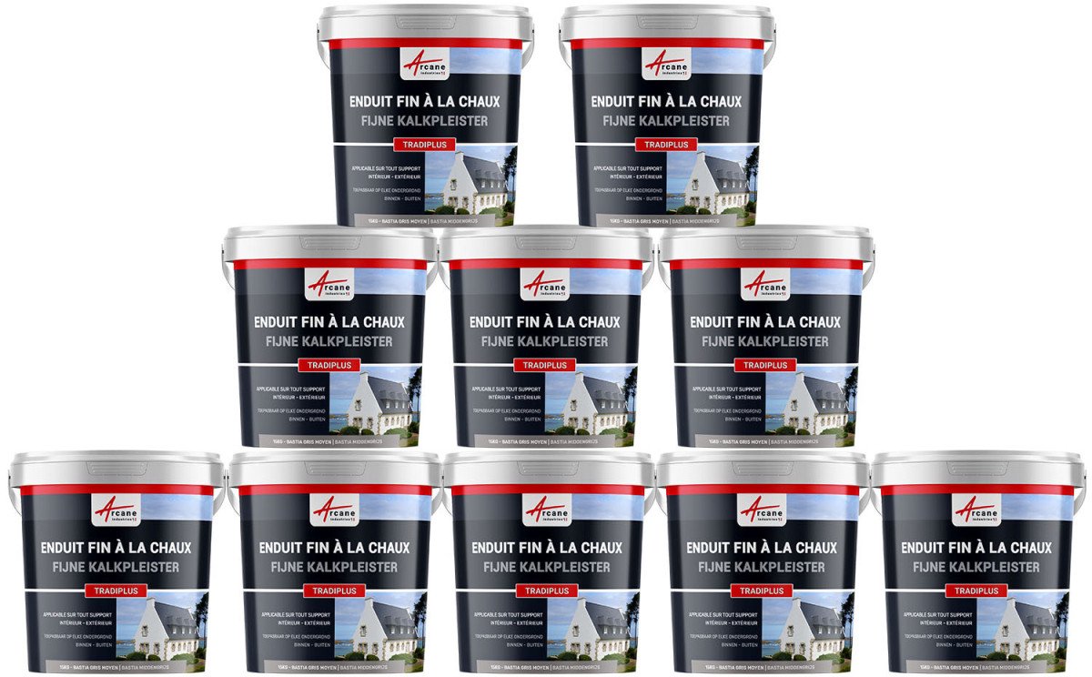 Fijne kalkpleister voor binnen- en buitendecoratie - TRADIPLUS