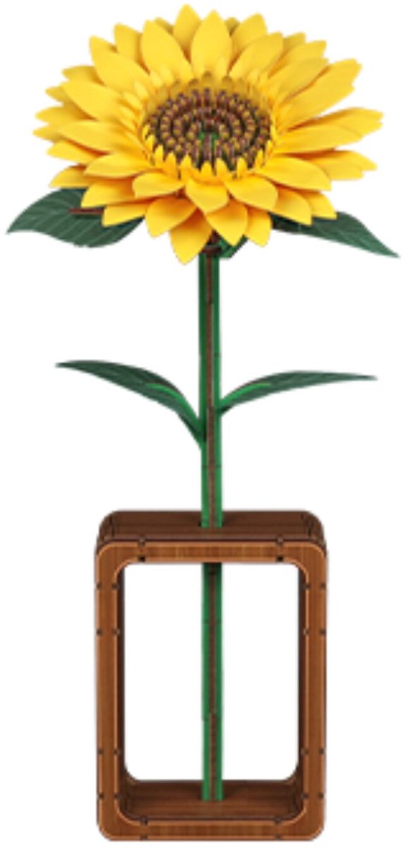 Cutebee, Bloem, Zonnebloem FWLP102, 15,5x10,2x31,3cm