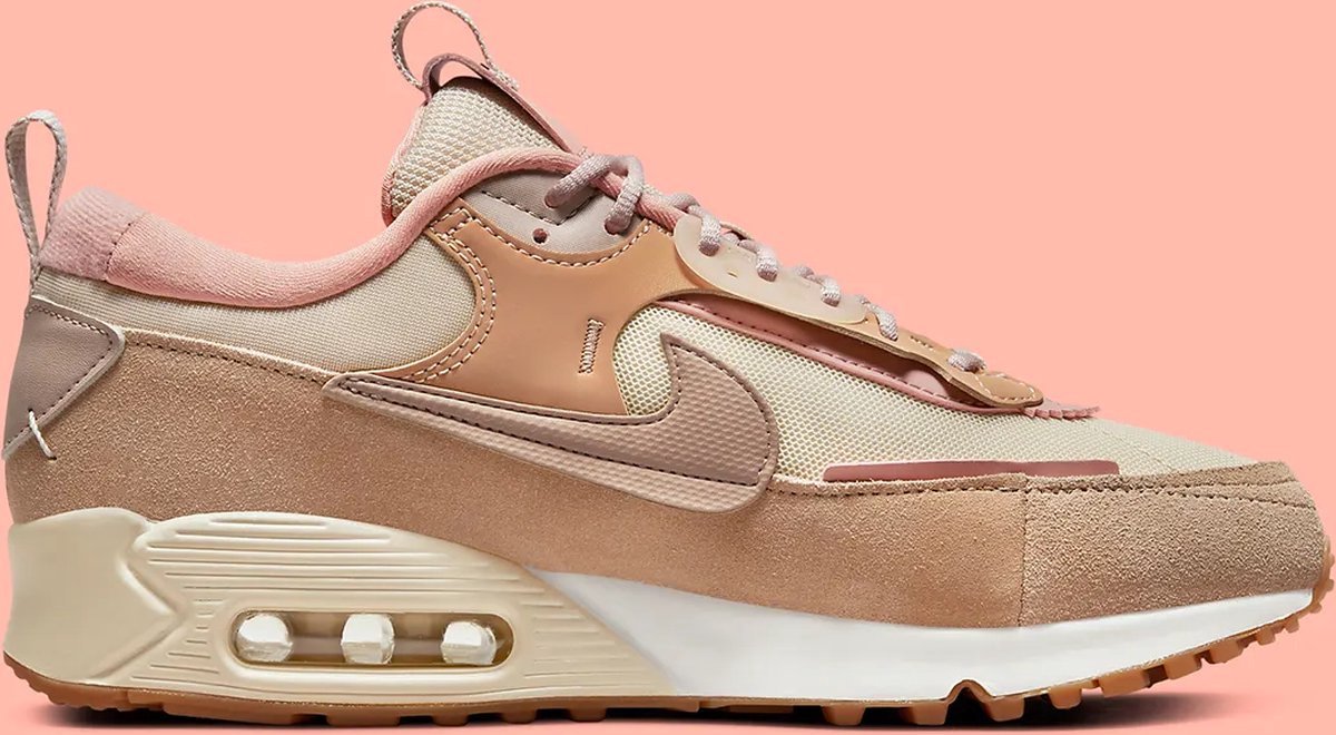 Nike Air Max 90 Futura Damesschoenen 42 Sanddrift/Hemp/Rose Whisper Roze