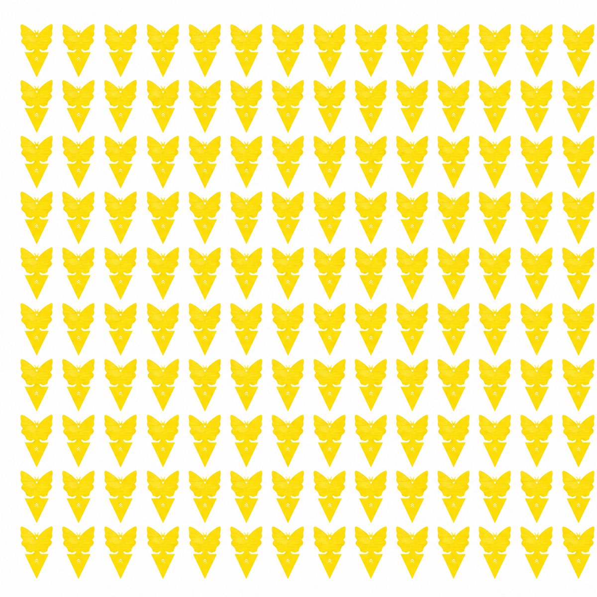 100x Vliegenvanger Plakstrips – Fruitvliegjes & Rouwvliegjes Bestrijden – Gele Plantenstickers – Insectenval voor Kamerplanten – Zelfklevend