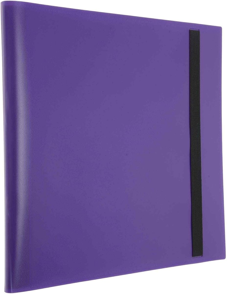 Card Folder, 12 Pockets, 20 Pages, Capacity for 480 Cards, Card Album, Double-Sided Collection Folder for Sports - ShopVlot