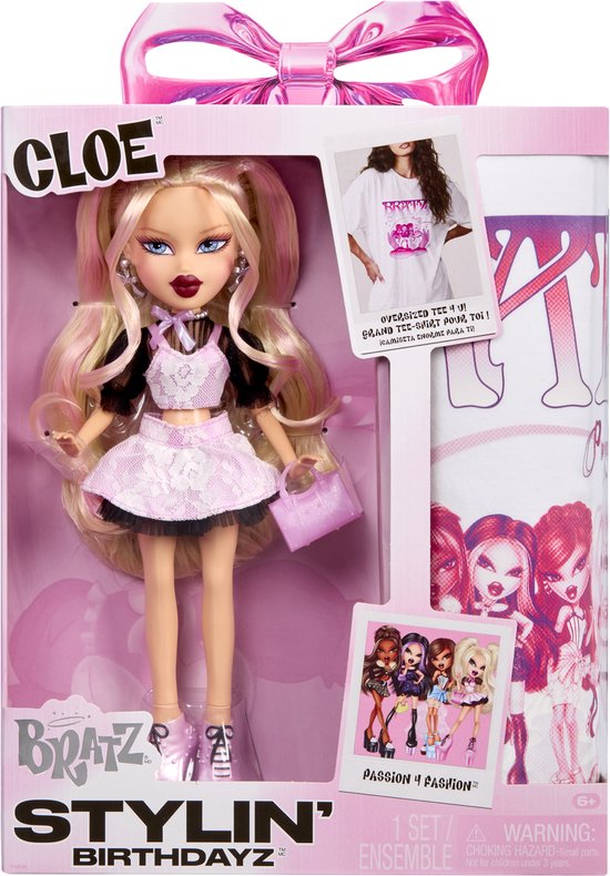 Bratz Stylin’ Birthdayz-pop - Cloe — afbeelding 4