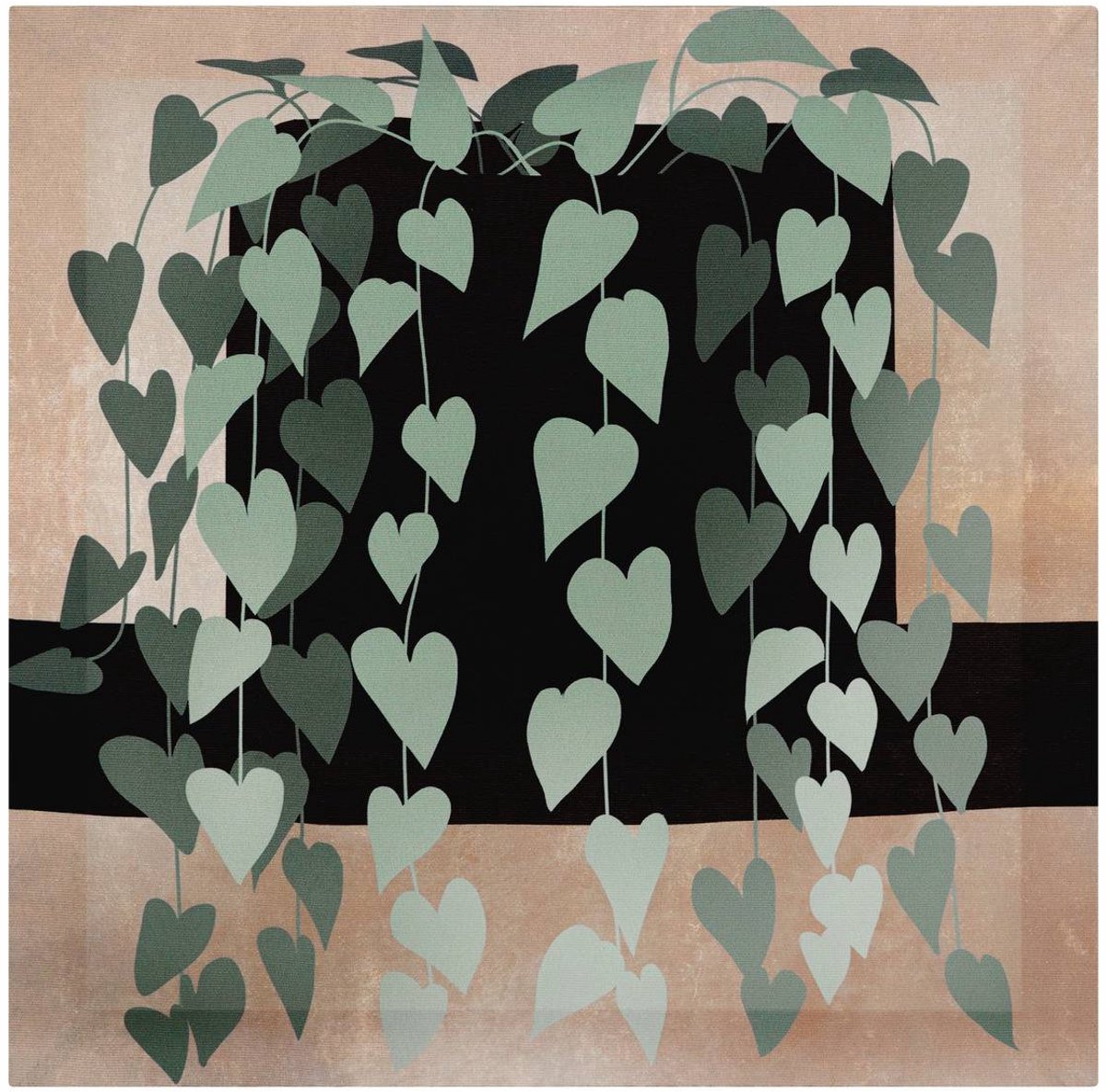 Canvasdoek met print JENNIFER