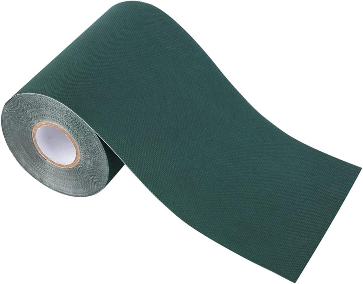 Kunstgras Naad Tape - Verbindingstape Gazon - Kunstgras Installeren - Zelfklevend Sterke Hechting - 150mm x 10m - Groen