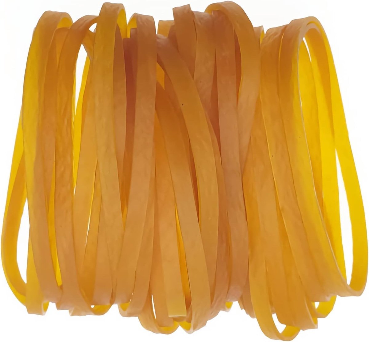 Set van 100 Duurzame en Scheurbestendige Rubber Bands 240 x 5 mm voor Thuisgebruik, Werk en Kantoor