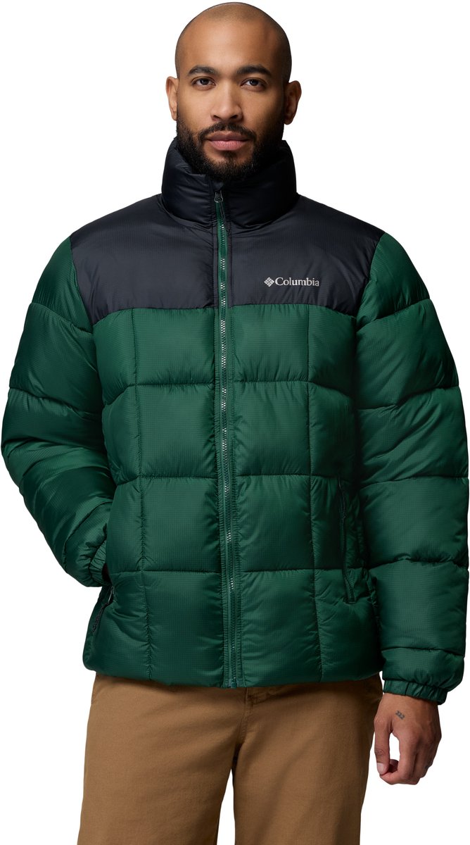 Columbia Puffect™ IV Jacket Heren Outdoorjas Rain Forest Zwart