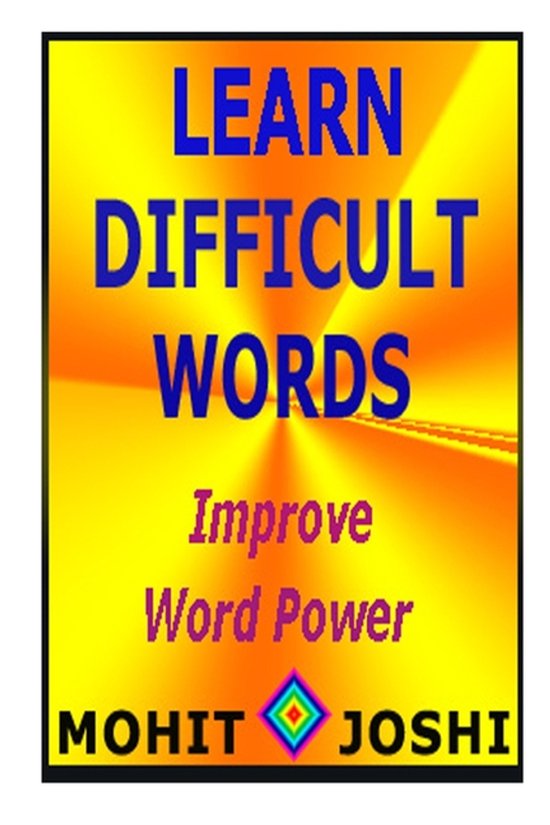 Learn Difficult Words - cover
