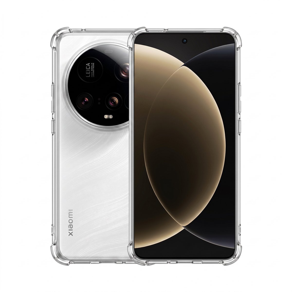 Hoesje geschikt voor Xiaomi 15 Pro / 15 Ultra – CrystalClear Back Cover – Schokbestendig – Transparant