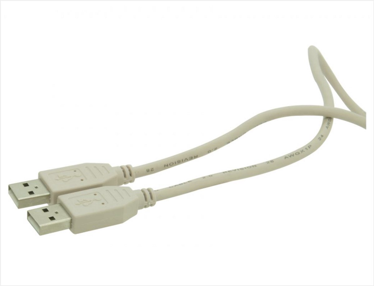 Profile Snoer Usb M A>m A 1.8m Wit