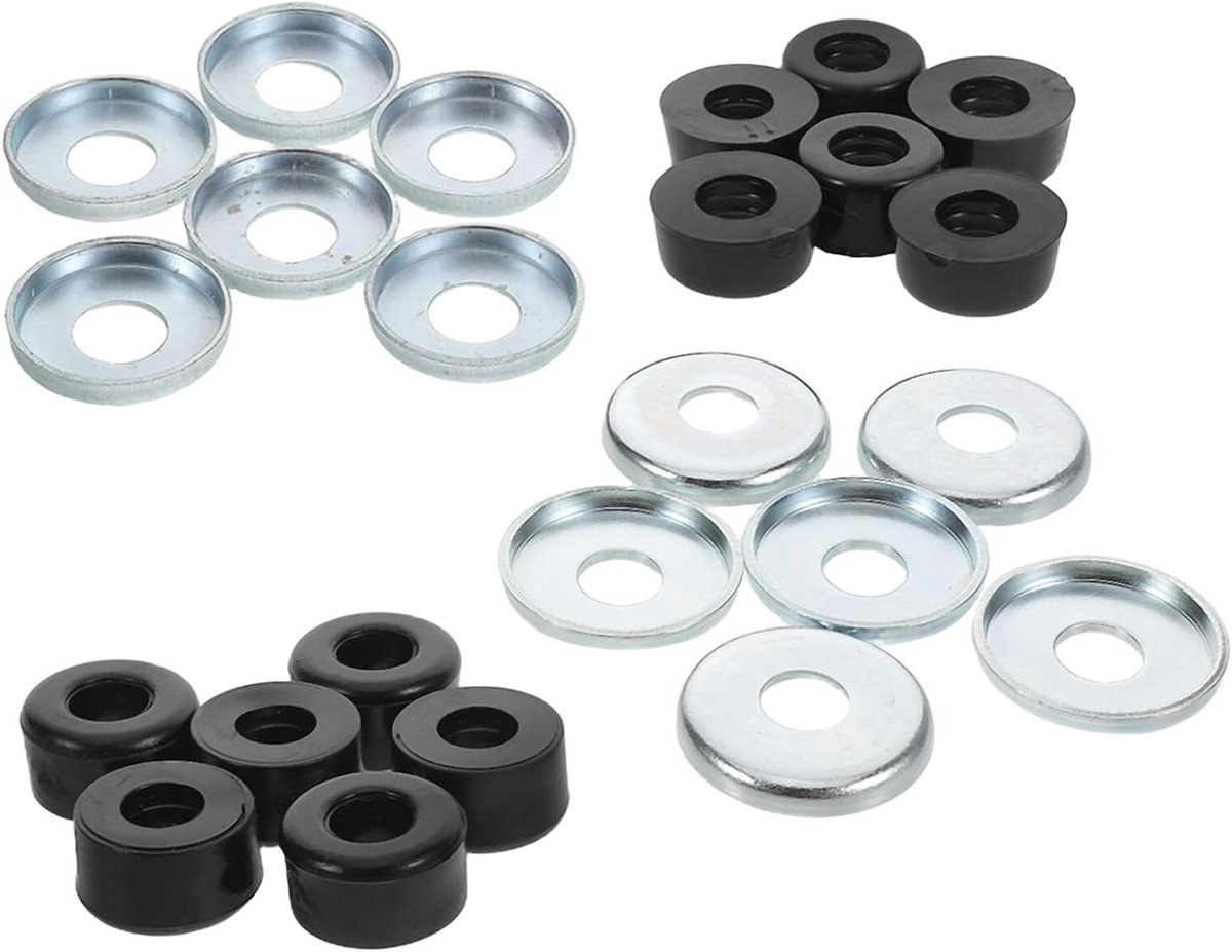 Rolschaats Bussen - Schokdempers Skateboard - Verbeteren Skate-ervaring - Duurzaam Plastic Materiaal - 2.30X2.30X1.30CM - Multi