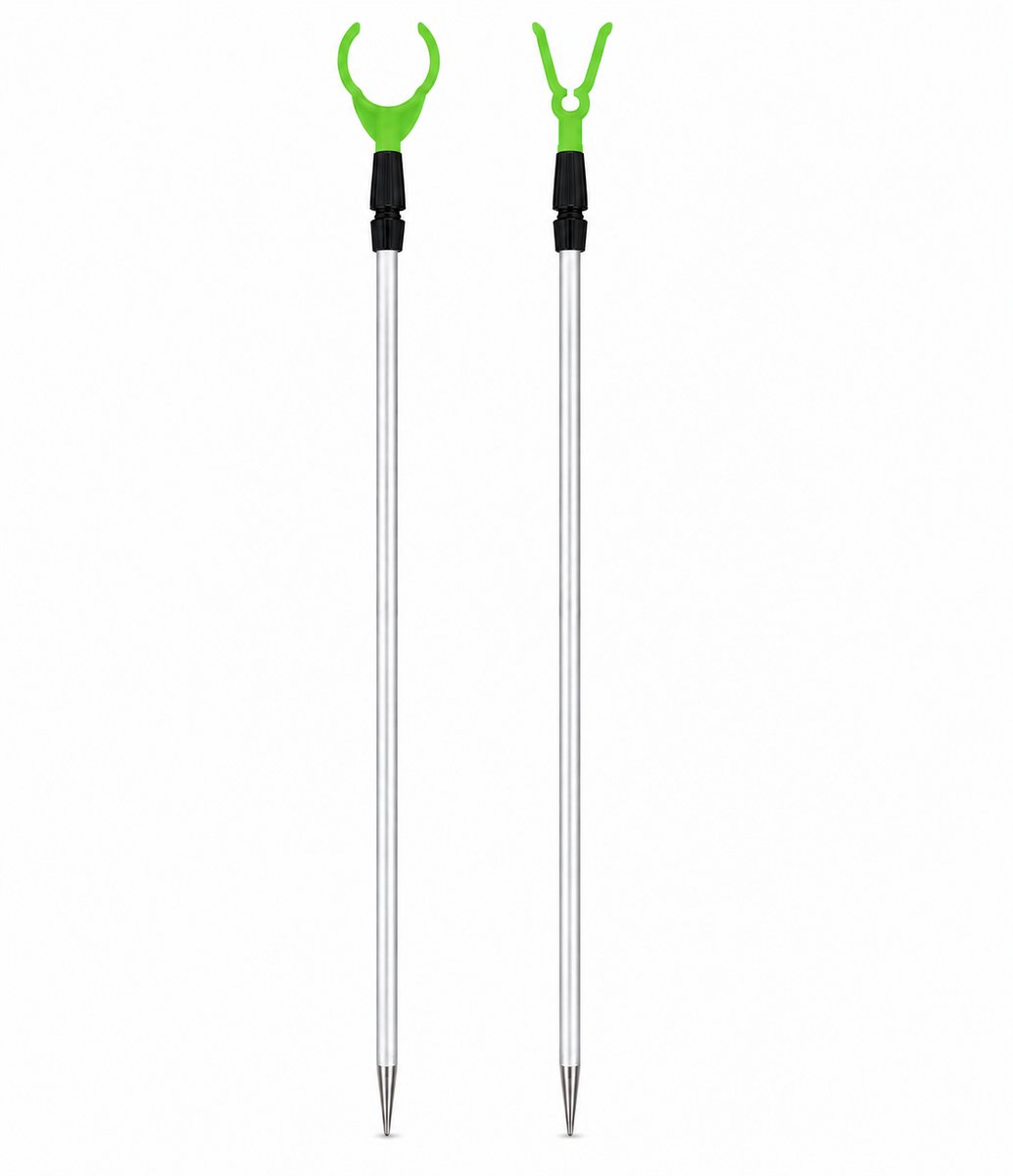 S&D | Telescopische Hengelstandaarden Set 2 Stuks 60-100 cm Aluminium