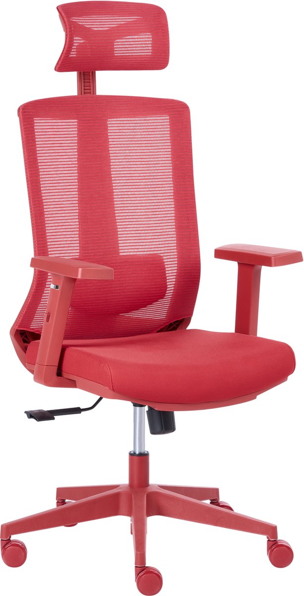 ENSO - Bureaustoel - Rood - Mesh