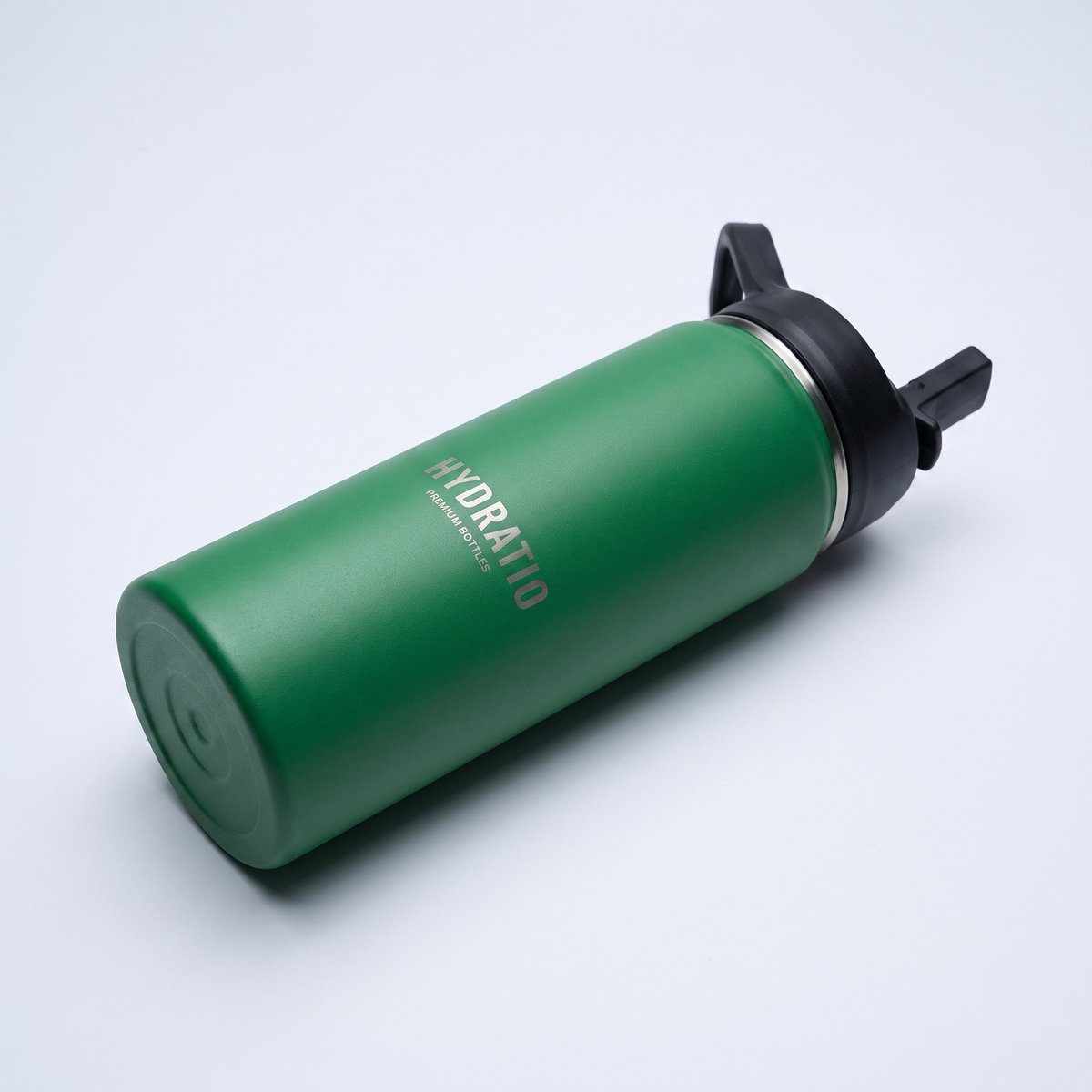 Hydratio Essence Thermosfles 500 ML Groen – Drinkfles 0,5 Liter RVS Dubbelwandig – Waterfles Lekvrij & BPA-Vrij – Isoleerfles 24 Uur Koud 12 Uur Warm – Thermosbeker Travel Mug Koffie Thee – Sport School Werk Cadeau – Emerald Green thumbnail 4